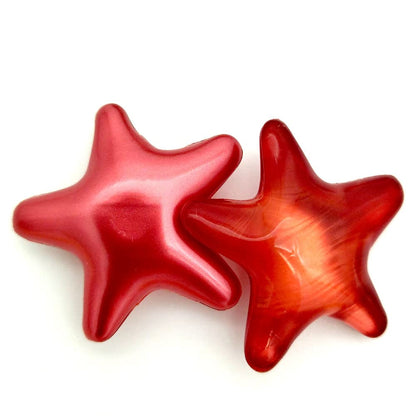 80 Perlas De Baño En Forma De Estrella - Con Aceite De Soja - Hidrata, Suaviza Y Perfuma La Piel - Aroma Fresas_3