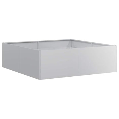 Jardinera 100x100x30 Cm De Acero Galvanizado_0