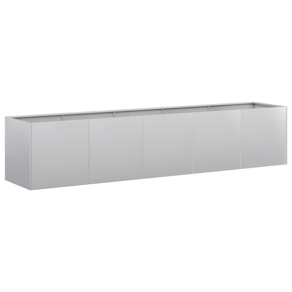 Jardinera 200x40x40 Cm De Acero Galvanizado_0
