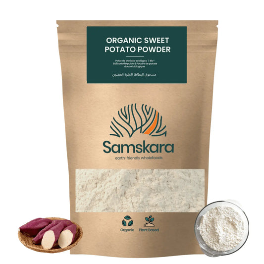 Boniato En Polvo Bio - 500G | Superalimento Ecológico Vegano Para Batidos, Smoothies Y Zumos, Sin Azúcares Añadidos_0