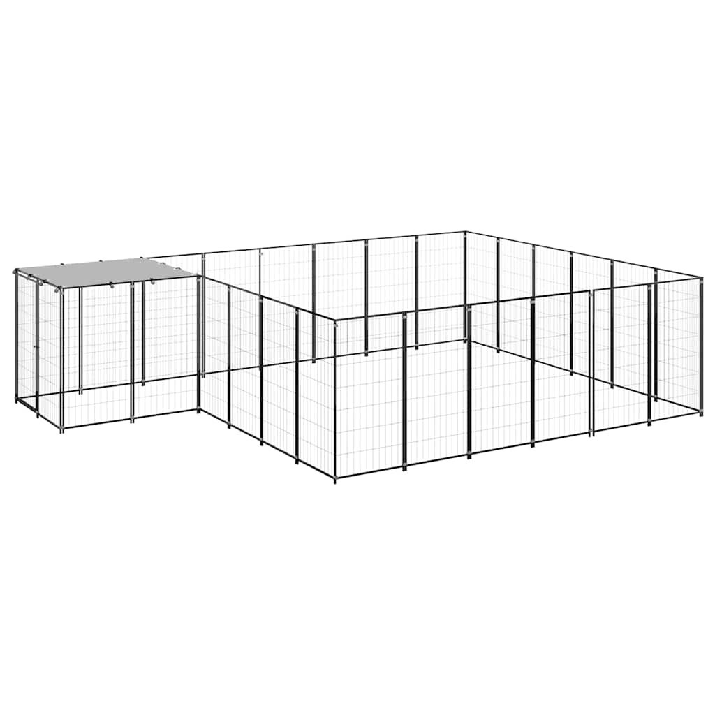 Perrera Negra 12,1 M² Acero_0