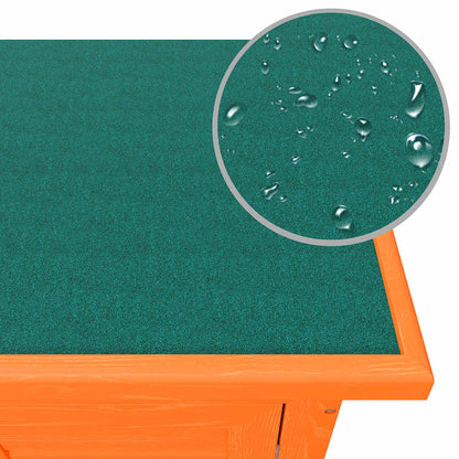 Jaula De Madera Para Conejos Pequeños De Exterior Con 4 Puertas_4
