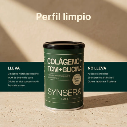 Colágeno + Tcm + Glicina Sabor Vainilla 350 G Synsera Labs_5