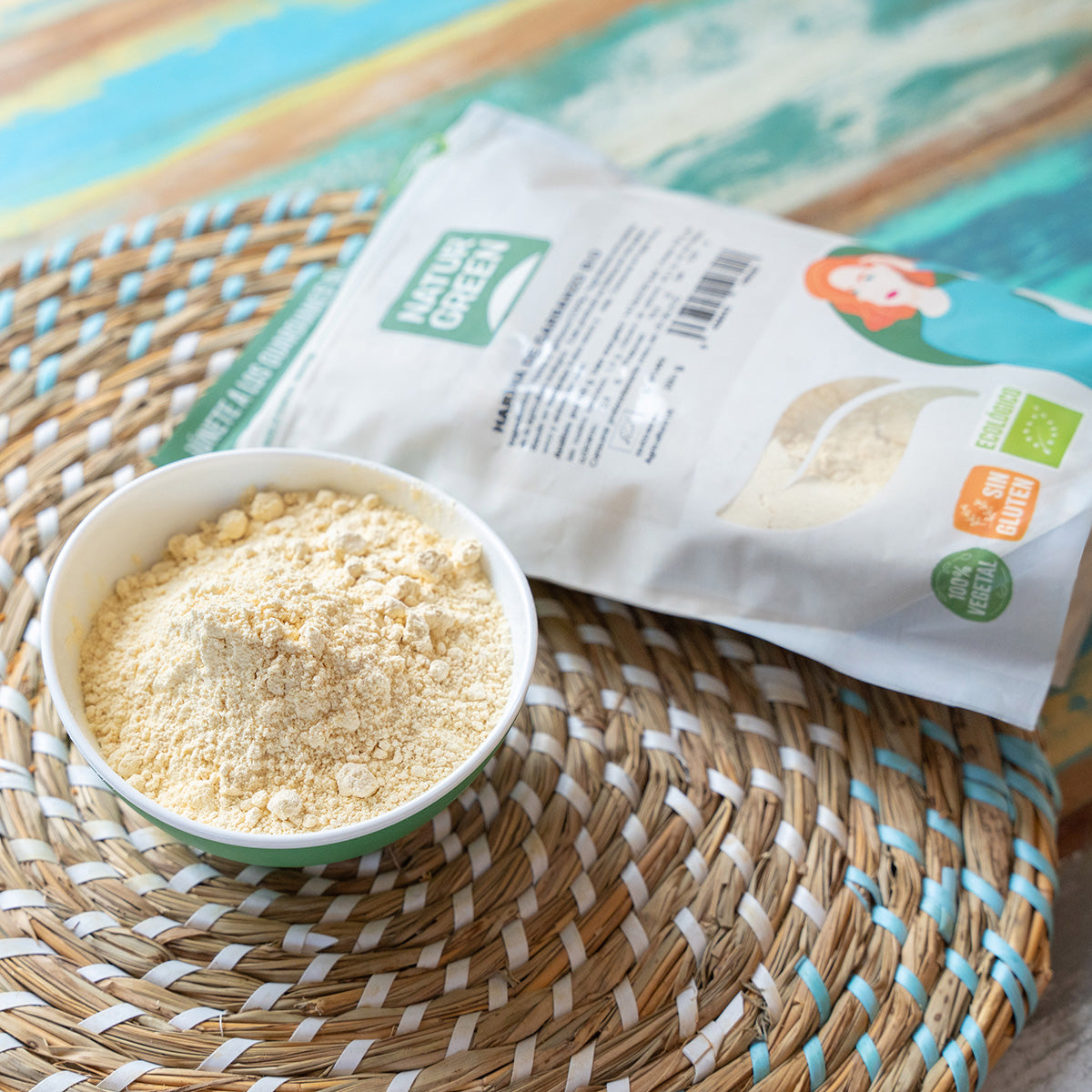 Harina Garbanzo Bio Sin Gluten NaturGreen 500 g