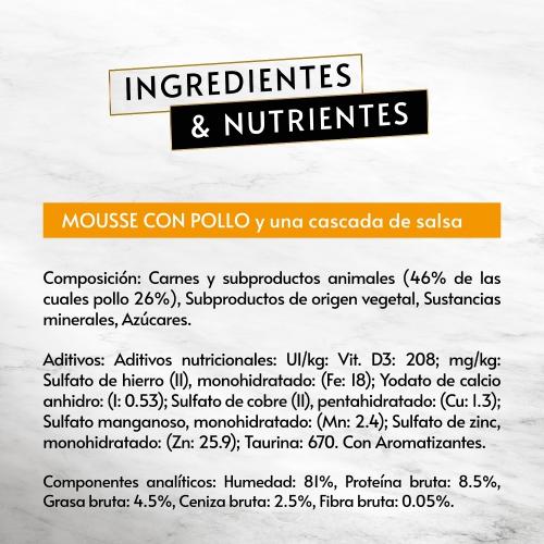 Pack 6 x GOURMET REVELATIONS Mousse Pollo (4 x 57 g)