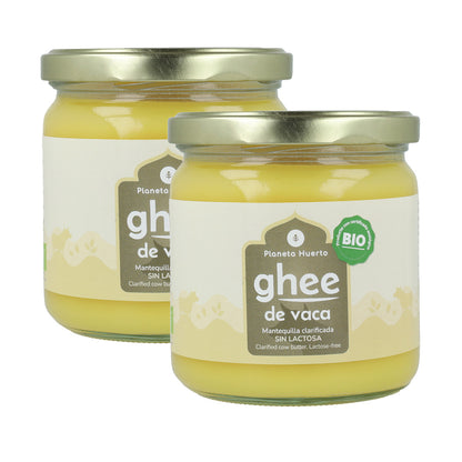 Pack 2x Ghee mantequilla clarificada ECO Planeta Huerto 300 g
