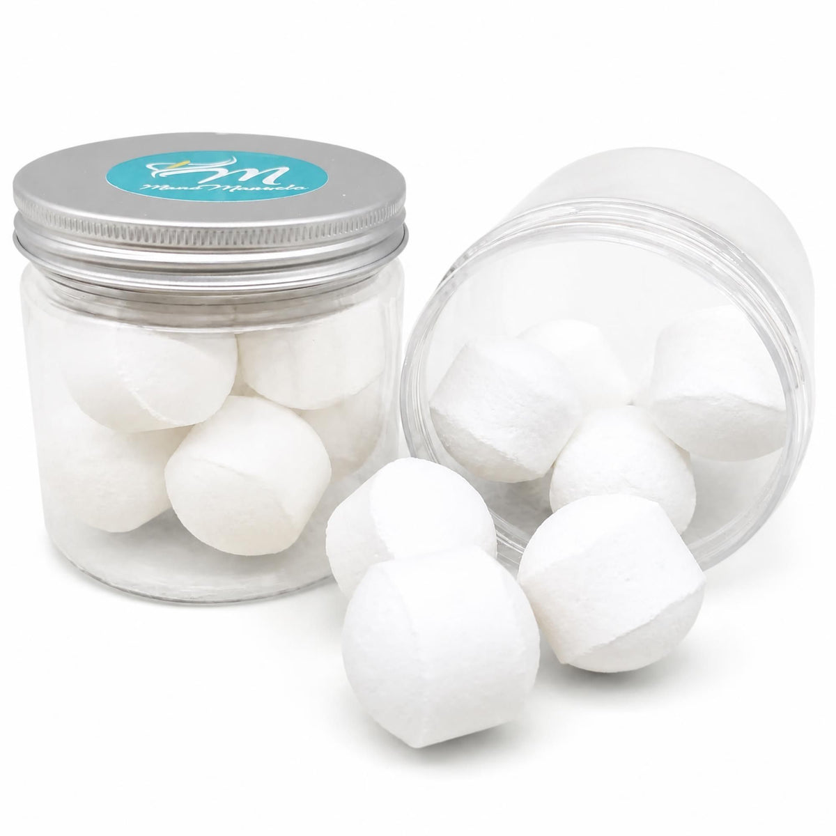 Tarro 7 Mini Bombas Efervescentes Para Manicura Y Pedicura - Ablandan Durezas, Uñas Y Cutículas - Aroma Coco_0