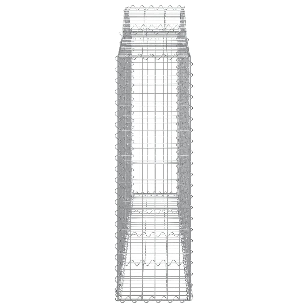 Cestas Gaviones 20 Uds Forma De Arco Hierro 200x30x100/120 Cm_4