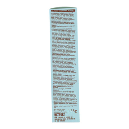 Galletas cookies sabor cacao BIO Natruly 125 g