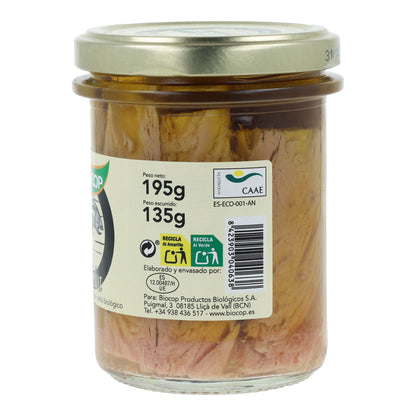 Filetes de melva en conserva Bio Biocop 195g