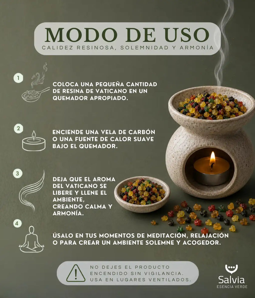 Salvia - Resina Vaticano En Grano, Granel | 50g_3
