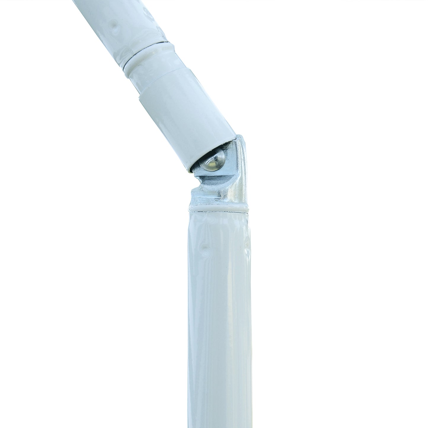 Outsunny Sombrilla De Playa Ø180cm Con Techo Inclinable Poste Metal Para Jardín_4