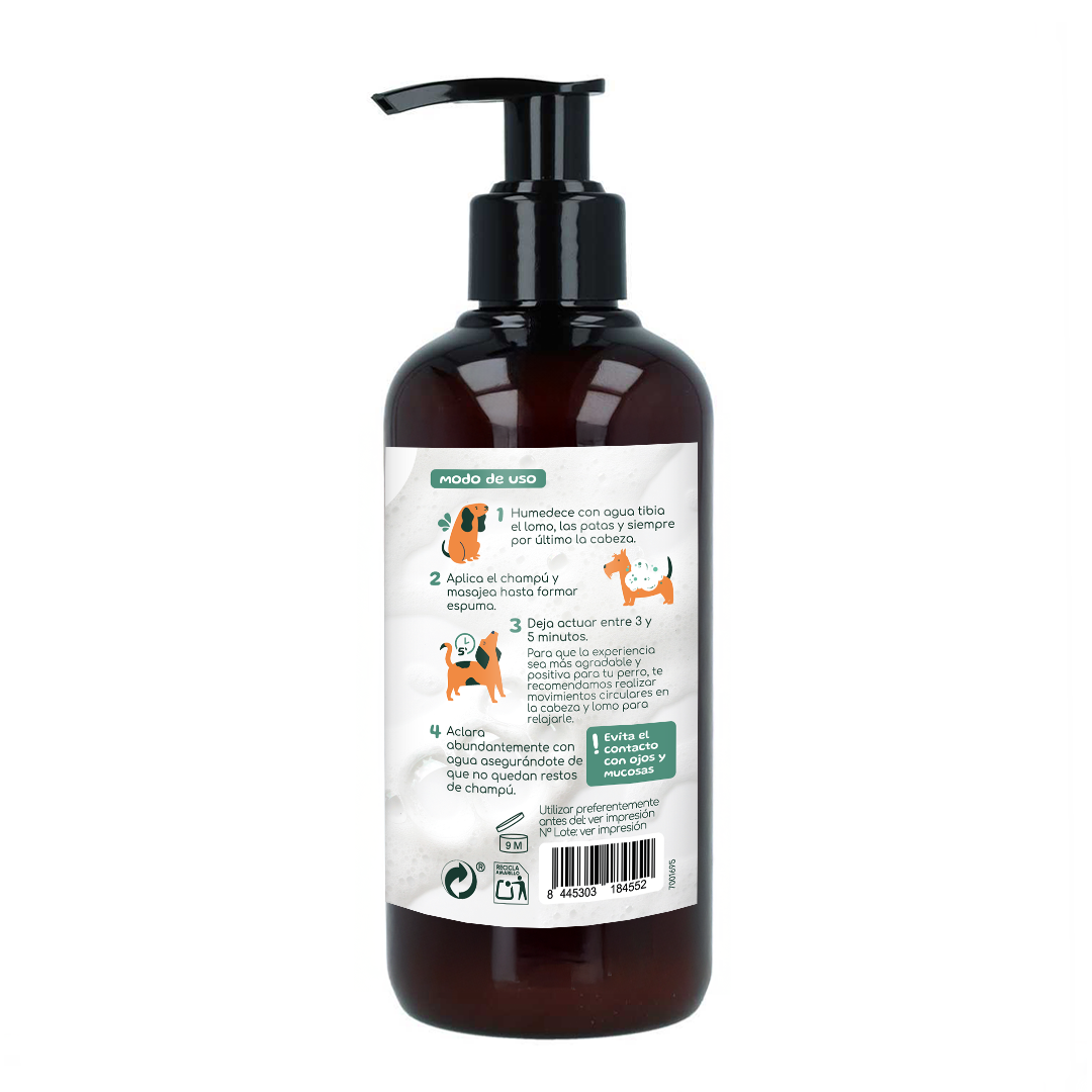Champú natural Repelente para Perros Totem Naturals 250 ml