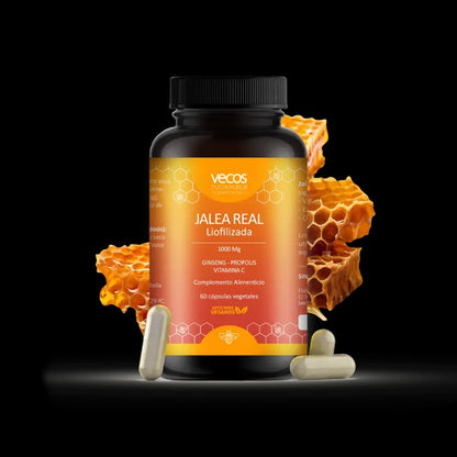 Jalea real liofilizada Vecos 60 capsulas