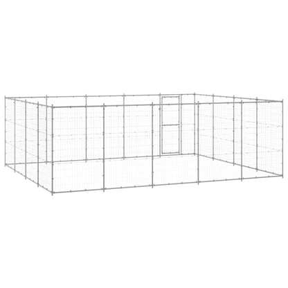 Perrera De Exterior De Acero Galvanizado 24,2 M²_3