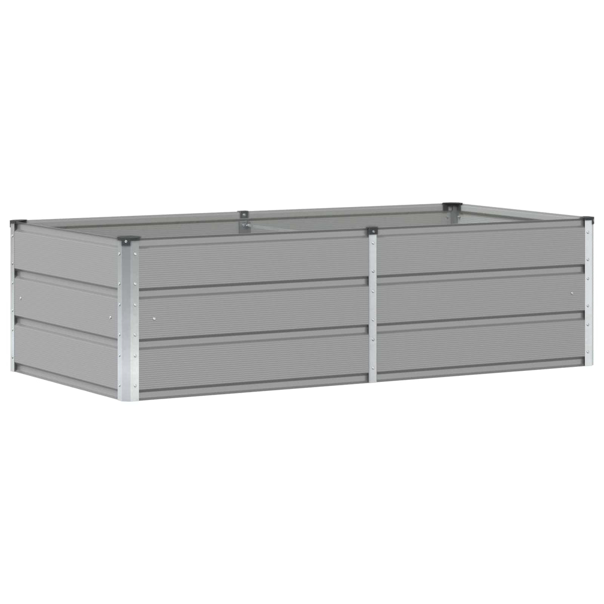 Jardinera Gris Claro 160 X 80 X 45 Cm Acero_0