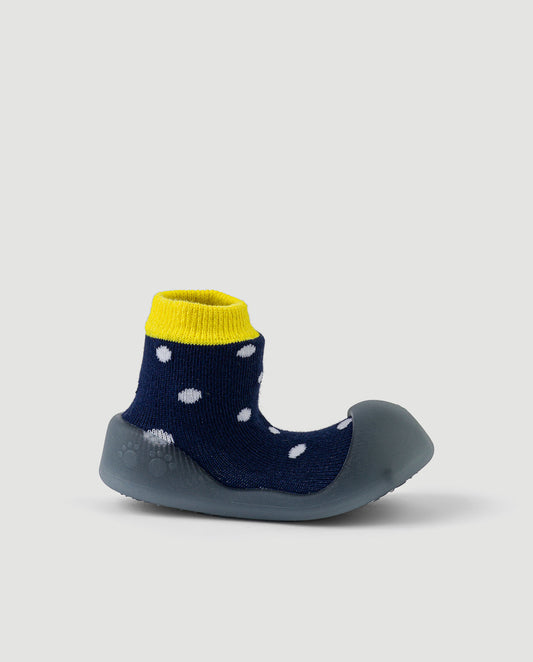 Zapatos De Bebé Que Cambian De Color Con La Luz Del Sol Polka Navy Bigtoes Chameleon L (21,5)_0