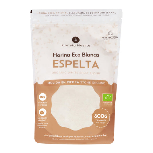 Harina Blanca de Espelta Eco Planeta Huerto 800 g