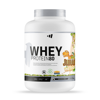 Whey Protein80 - 2 Kg - Jurassic White Choc - Aumenta La Masa Muscular - Masmusculo_0