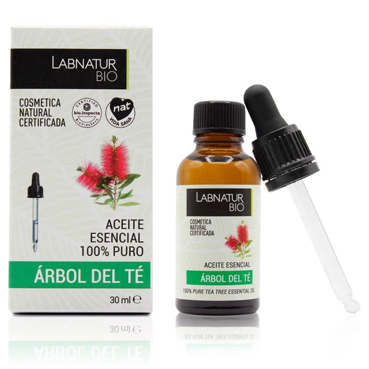 Aceite Esencial de Árbol del Té 100% Puro Labnatur Bio 30 ml | Purificante | Piel, Cabello, Uñas y Pies | Vegano_0