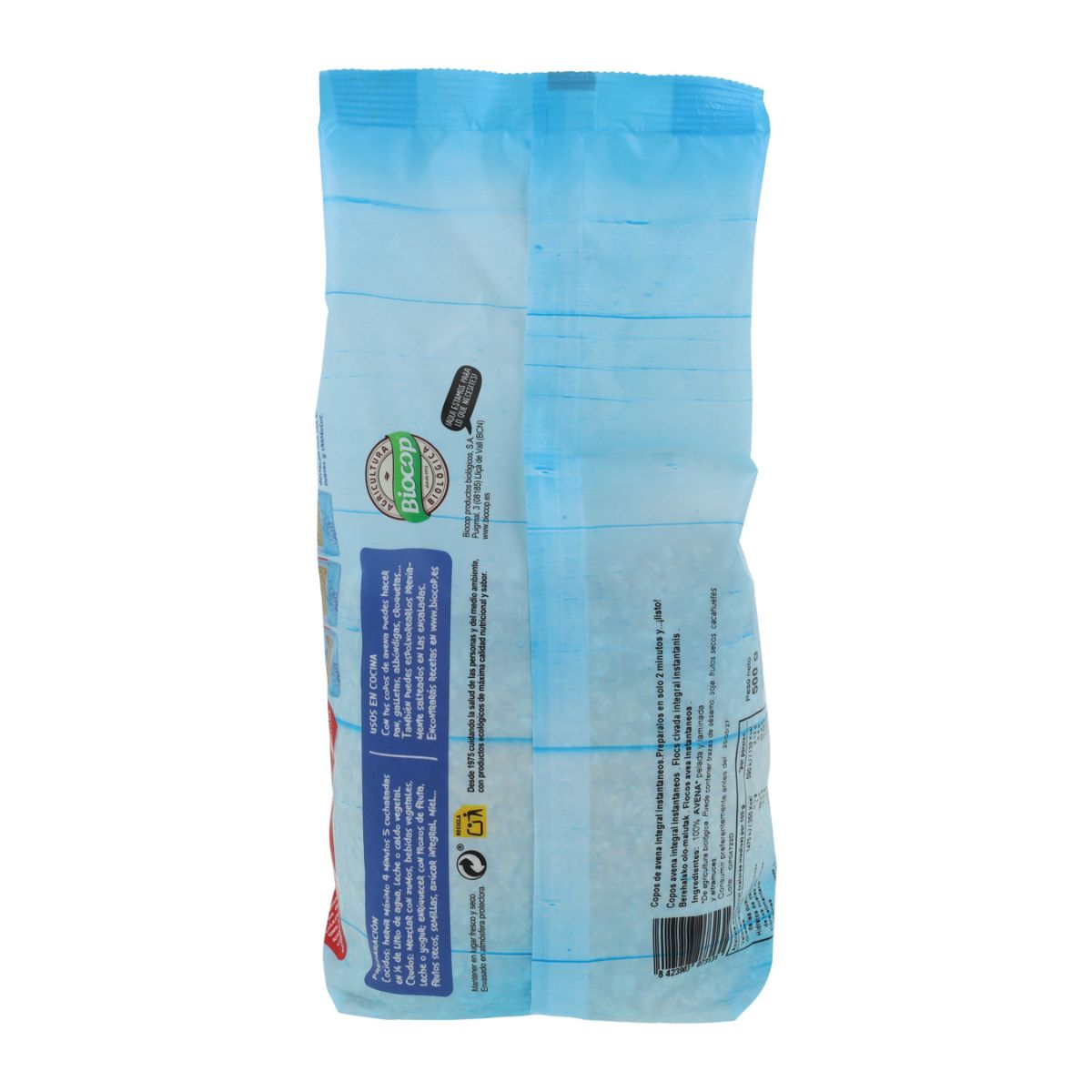 Copos de Avena Integral Instant Biocop 500g
