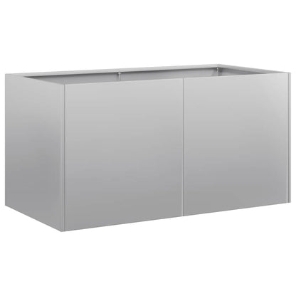 Jardinera 80x40x40 Cm De Acero Galvanizado_0