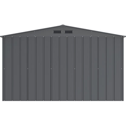 Duramax - Caseta Jardín - Eco Javea 10x10 - Metal - Color Gris Antracita_5