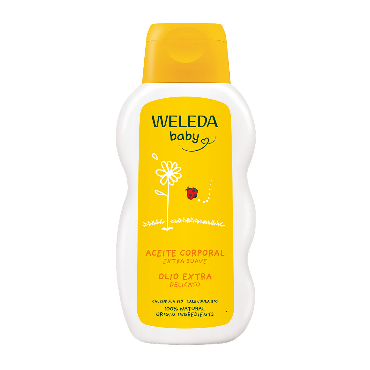 Aceite Corporal de Caléndula para Bebé Weleda, 200ml