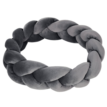Pawhut Cama Para Perros Pequeños Con Cojín Independiente 55x55x14 Cm Gris_3