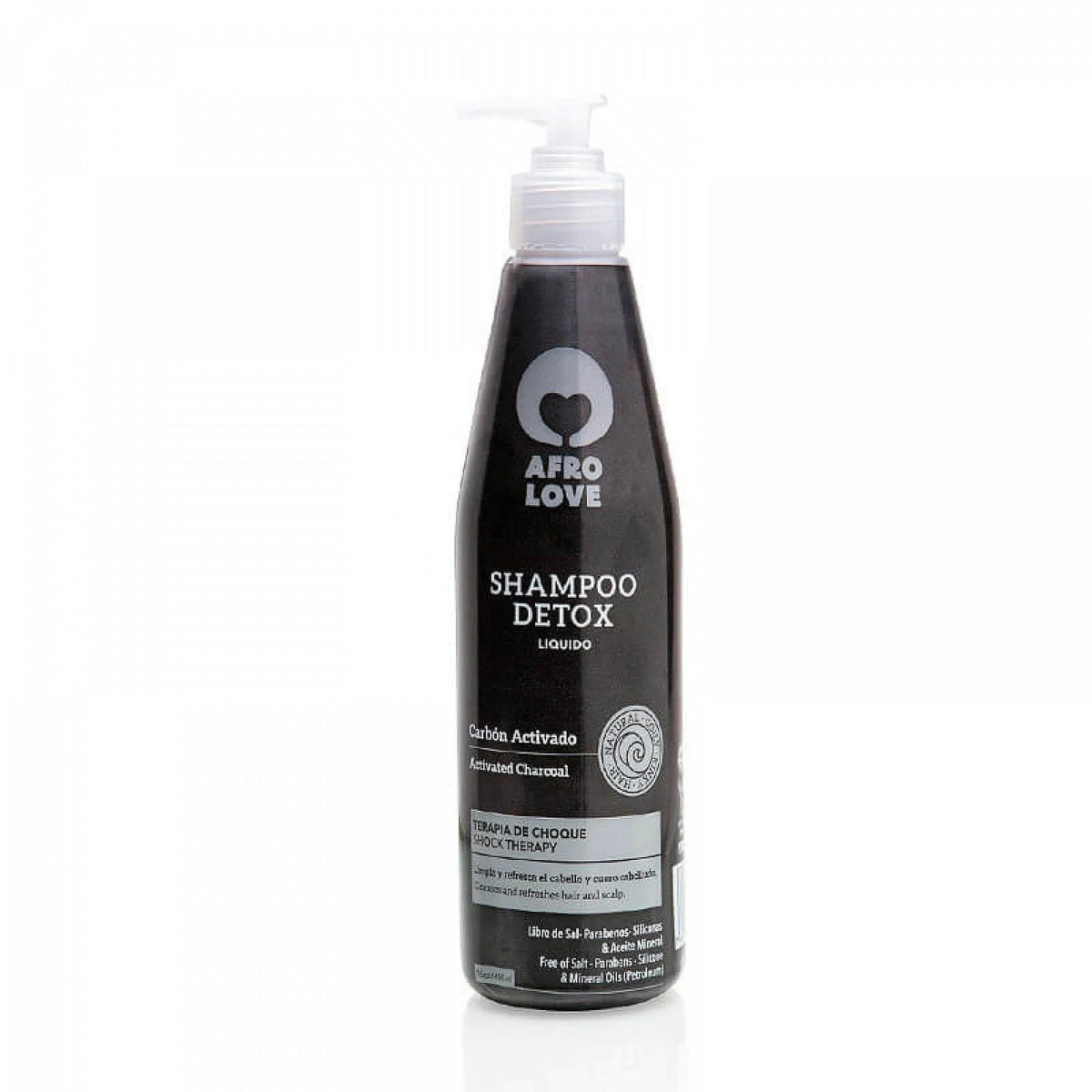 Afro Love Champú Detox Carbón Activado 450ml Xl_0