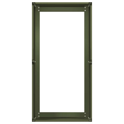 Jardinera De Acero Laminado En Frío Verde Oliva 40x80x40 Cm_4