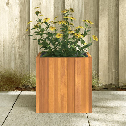 Jardinera De Madera Maciza De Acacia 35x35x35 Cm_2