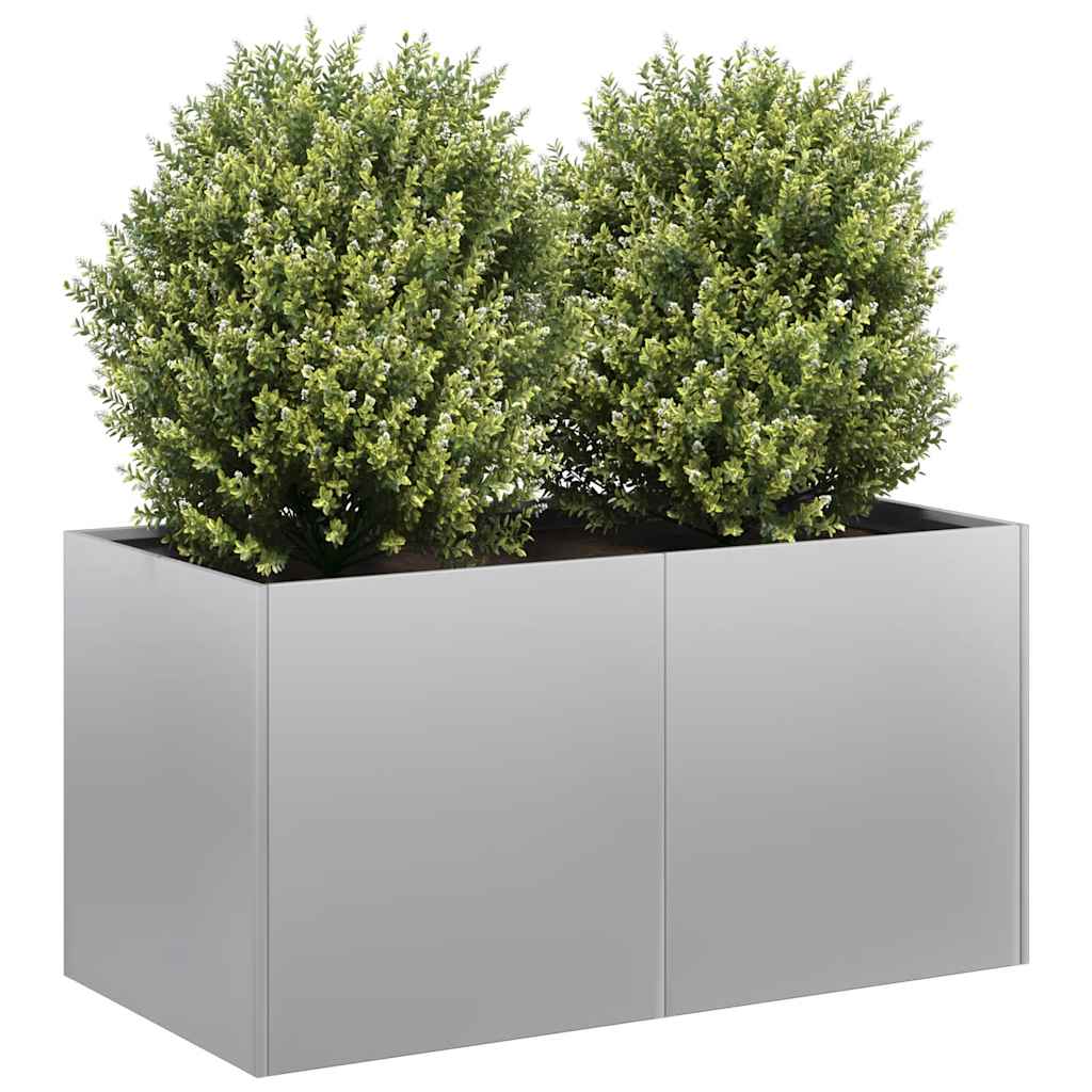 Jardinera 80x40x40 Cm De Acero Galvanizado_1