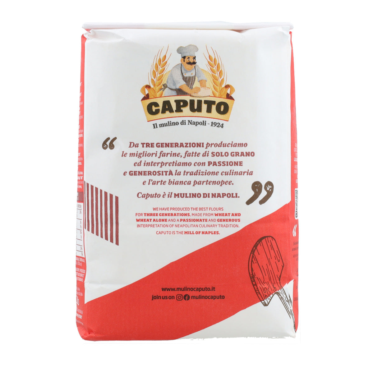 Harina Pizzeria tipo 00 Caputo 1kg