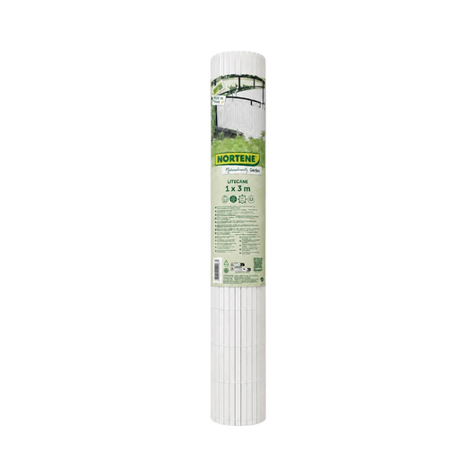 Cañizo Pvc Lite D/c 16mm Blanco - Ideal Para Jardines 1x3 M / Multicolor_0