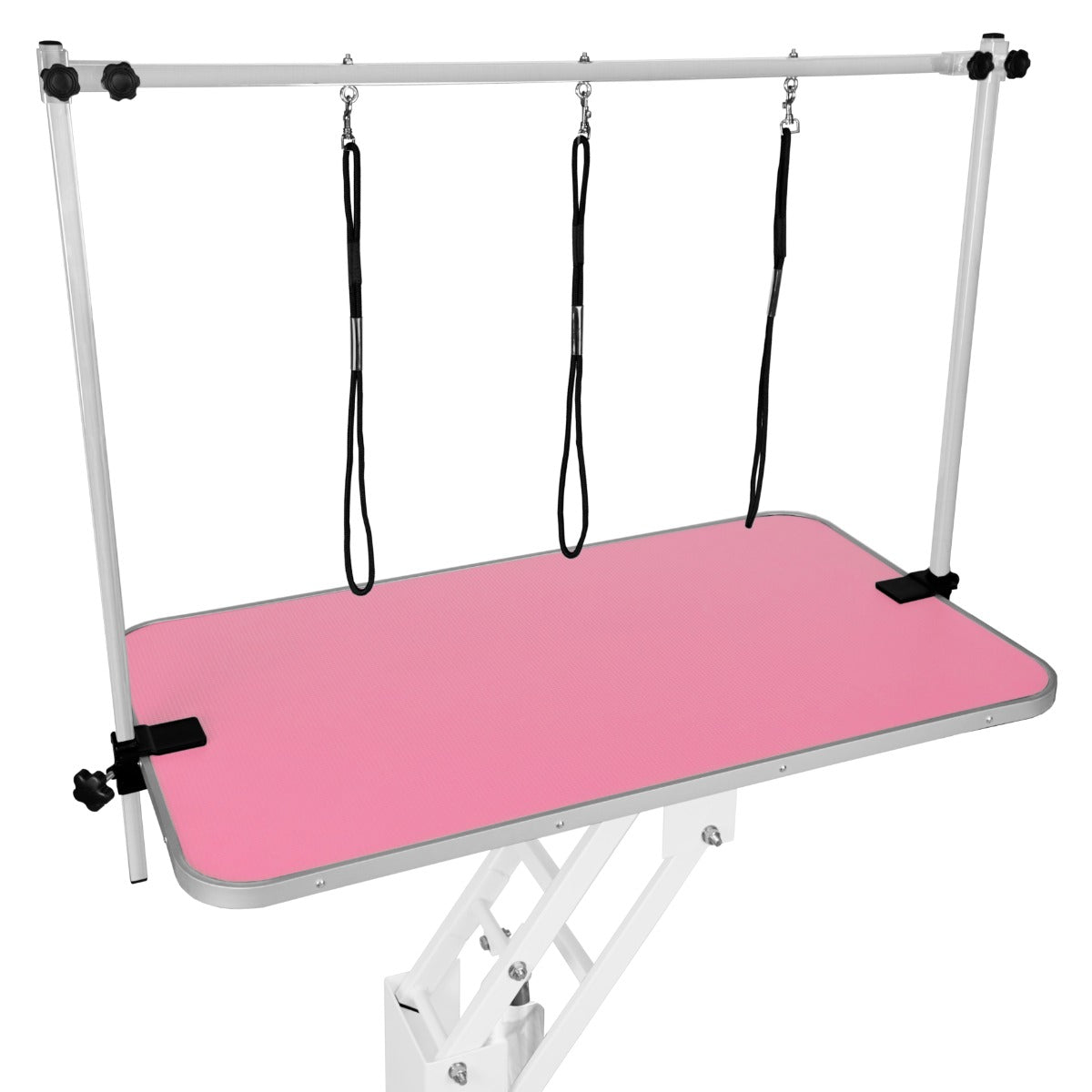Mesa De Aseo Hidráulica Blanca - Superficie Rosa_4