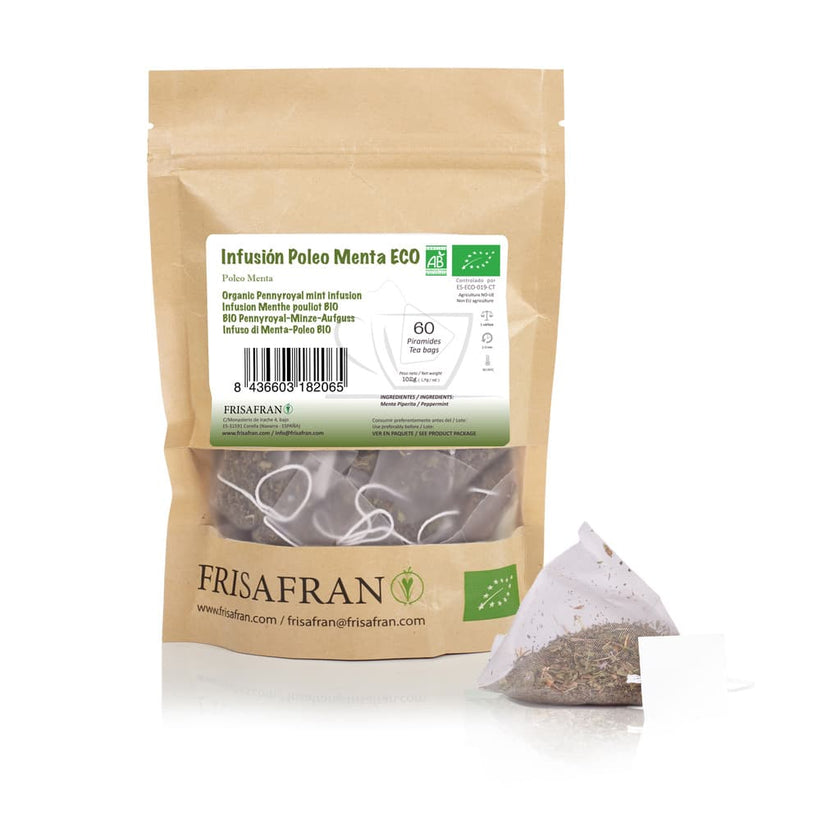Infusión De Poleo Menta En Pirámides Ecológica | Frisafran 30 Uds_2
