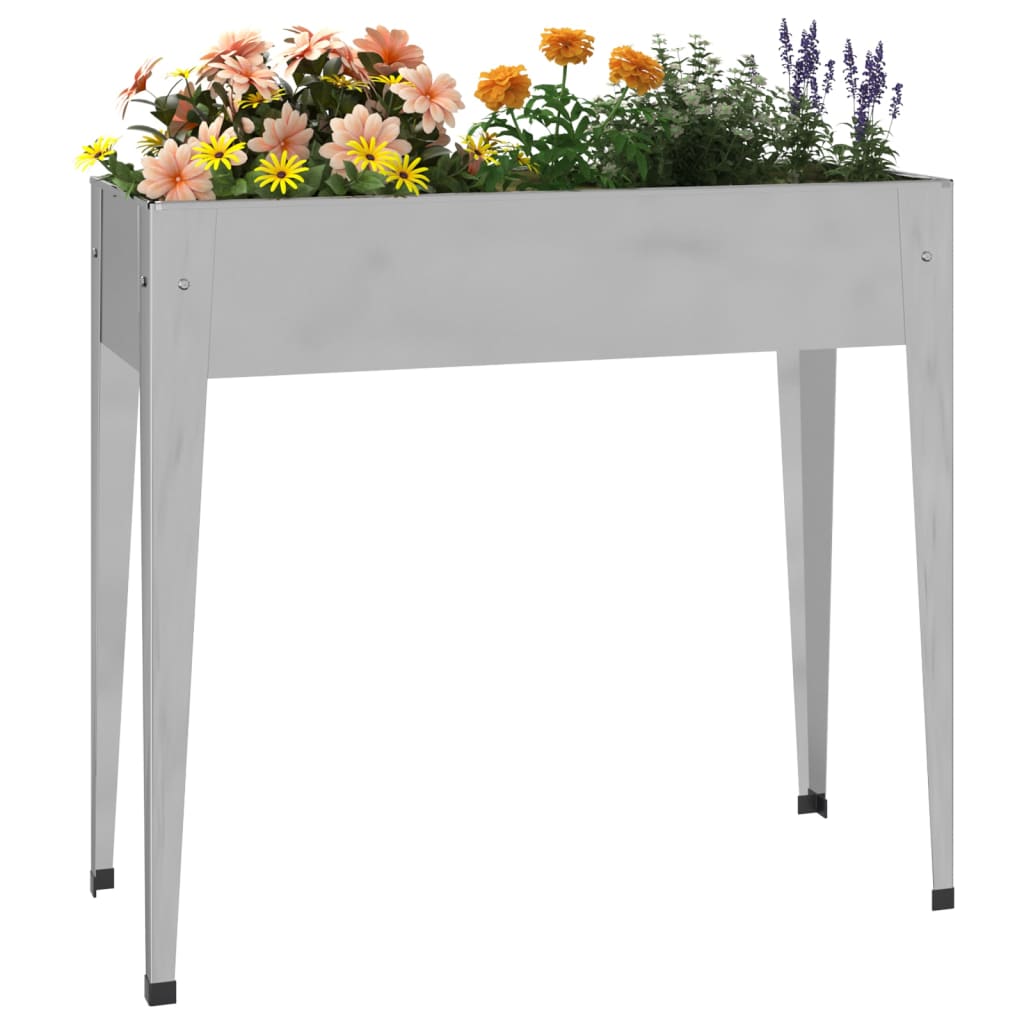 Jardinera De Acero Galvanizado 100,5x40,5x90 Cm_2
