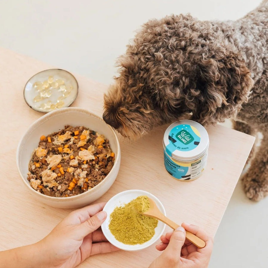 Articulaciones de Acero Suplemento natural para mascotas Wild Balance 100 g