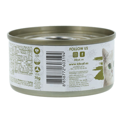 Kit Cat Lata Gravy - Atún &amp; Ternera 70 g Comida húmeda para gatos en salsa