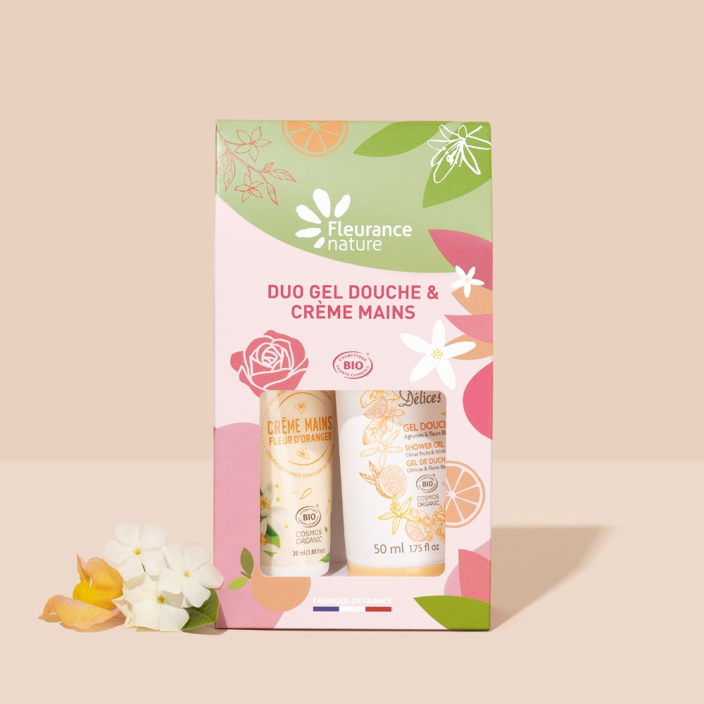 Duo Gel Ducha Rosa 50ml + Crema Manos Rosa 30ml_0