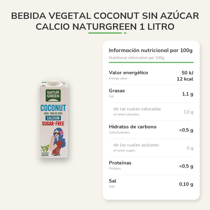 Información nutricional
