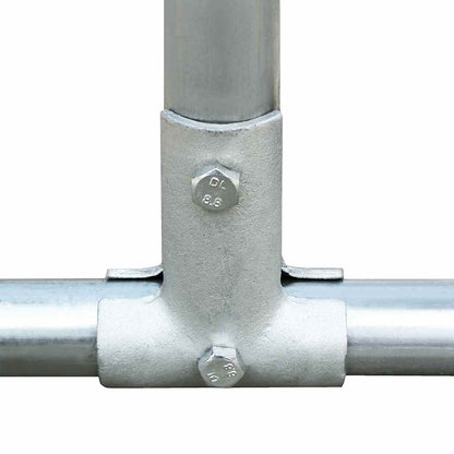 Perrera De Exterior De Acero Galvanizado 6x6x1 M_5