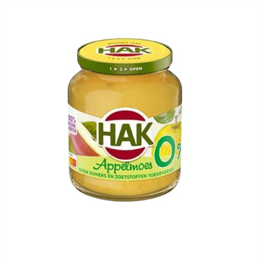 Hak Puré De Manzana Sin Azúcar Añadido 350 G_0