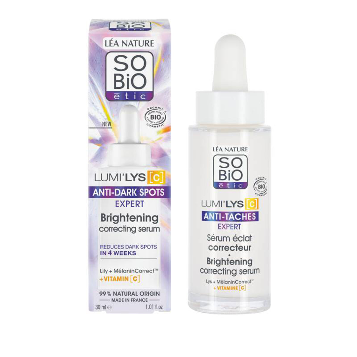 SERUM ILUMINADOR LUMI'LYS [C] ANTIMANCHAS EXPERT, SO'BIO , 30 ml