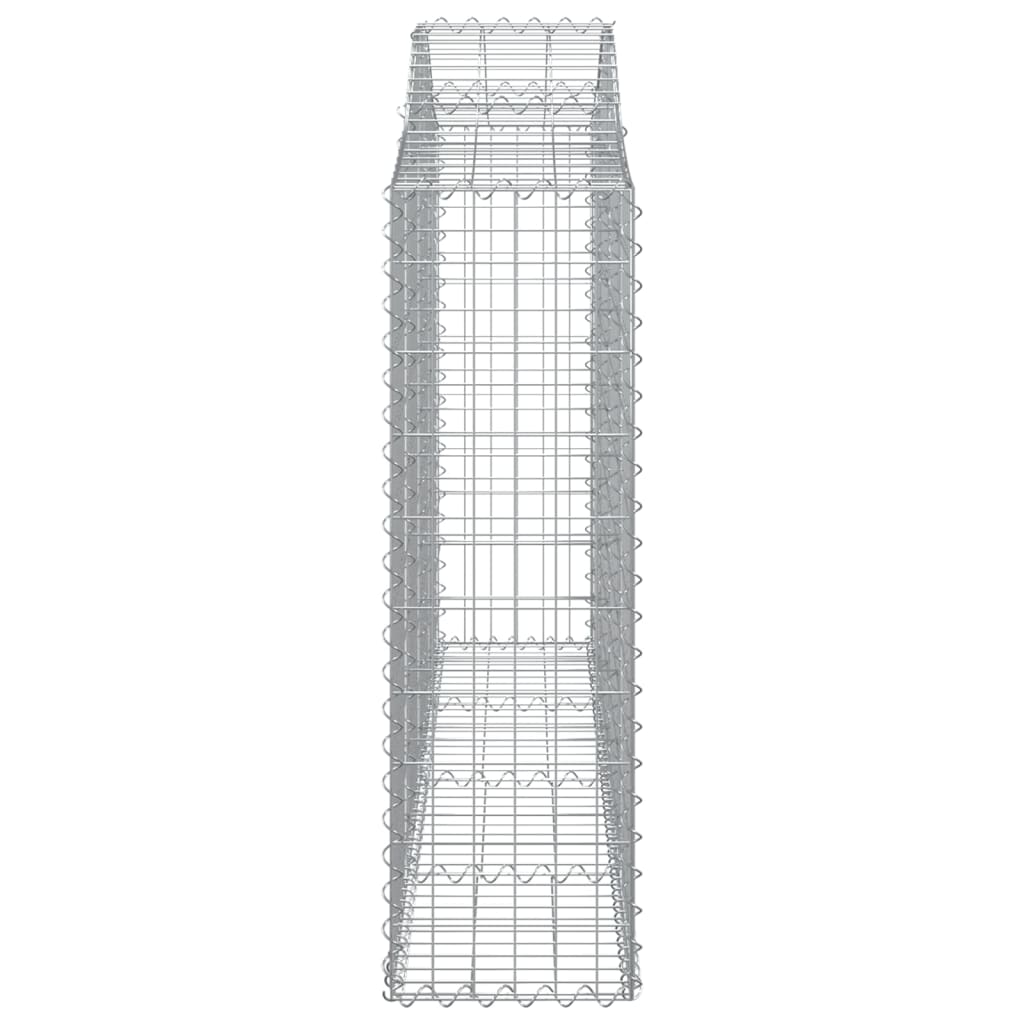 Cestas Gaviones 30 Uds Forma De Arco Hierro 200x30x100/120 Cm_4