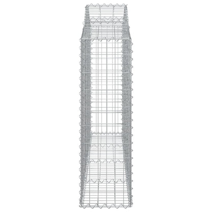 Cestas Gaviones 30 Uds Forma De Arco Hierro 200x30x100/120 Cm_4