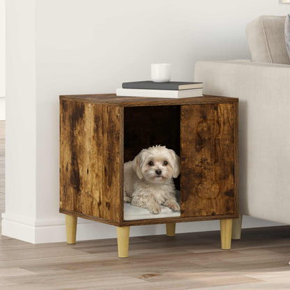 Casa Para Perros Roble Ahumado 44 X 42 X 49 Cm_1