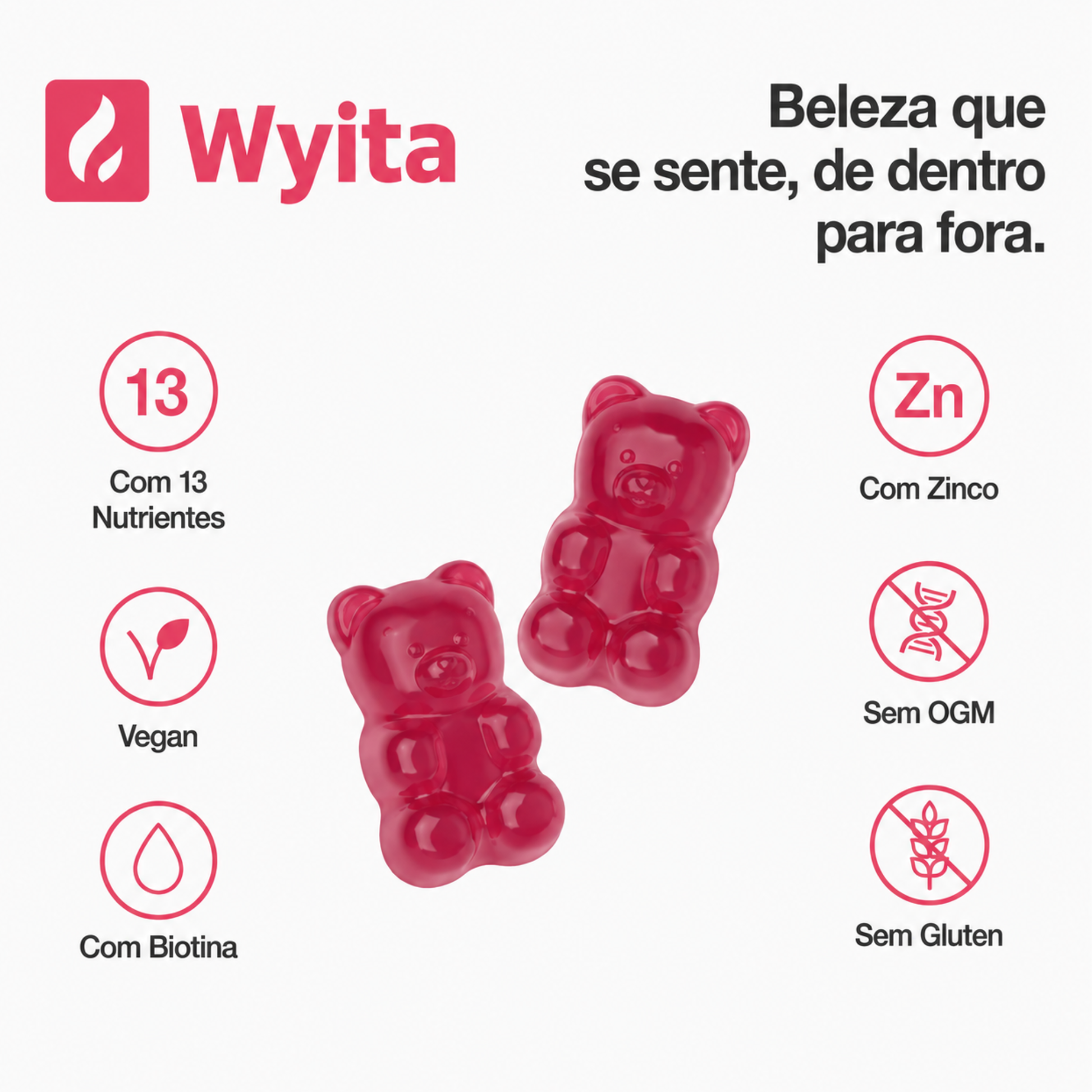 Gominolas Para Pelo Piel Y Uñas - 60 Unidades_2