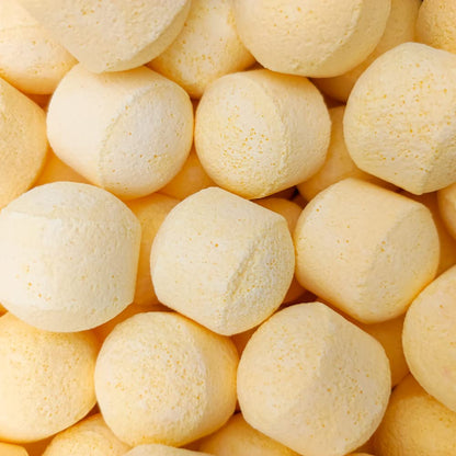 Caja 25 Mini Bombas Efervescentes Para Manicura Y Pedicura - Ablandan Durezas, Uñas Y Cutículas - Aroma Piña Colada_1